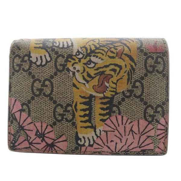 極美品✨グッチ タイガー GGスプリーム 二つ折り財布 レザー PVC 楽天市場】【未使用品】【財布】GUCCI グッチ GGスプリーム タイガー