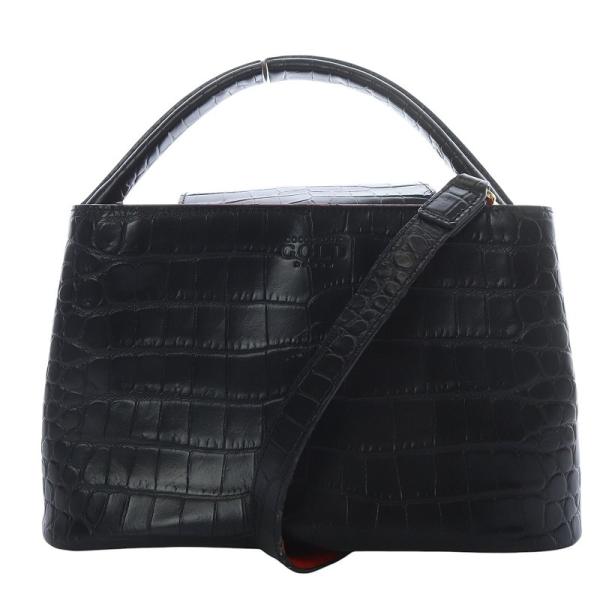 未使用　ココセリュックスゴールド　2wayショルダーバッグ ハンドバッグ　クロコ ココセリュックスゴールド COCOCELUX GOLD サマンタ社製牛革