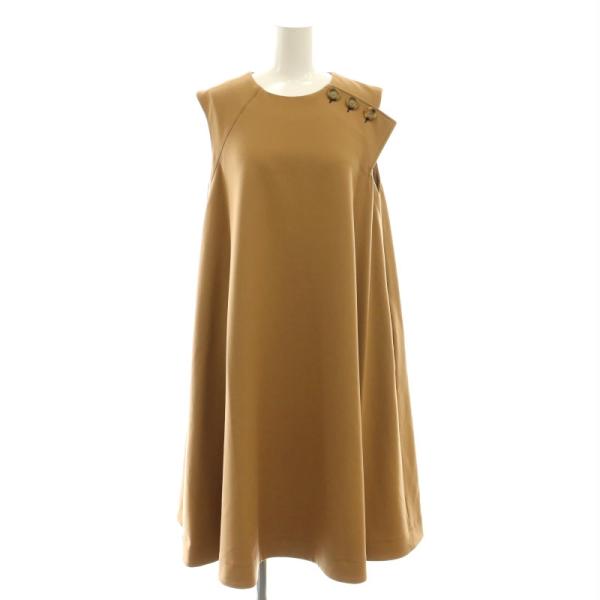 rosymonster ロージーモンスター ワンピース ベージュ ロージーモンスター ガーデンワンピース ベージュ - メルカリ