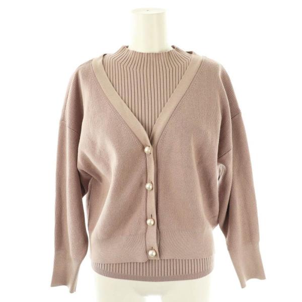 ジャスグリッティー JUSGLITTY 23SS ショートカーデアンサンブル