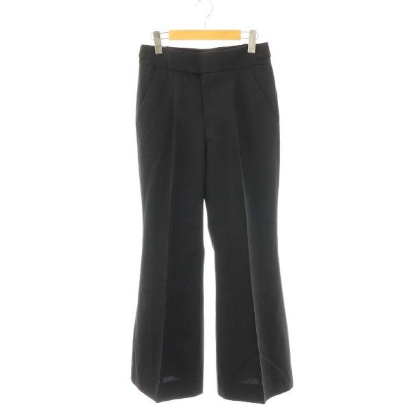 ザ リラクス THE RERACS フレアスラックス フレアパンツ 38 ブラック