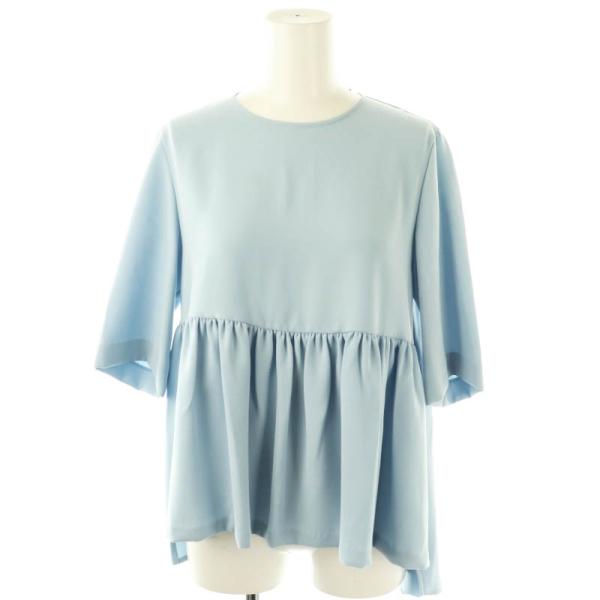 美品❢ヨーコチャン　YOKO CHAN　プルオーバー　トップス　長袖　フレア 美品❢ヨーコチャン YOKO CHAN プルオーバー トップス 長袖