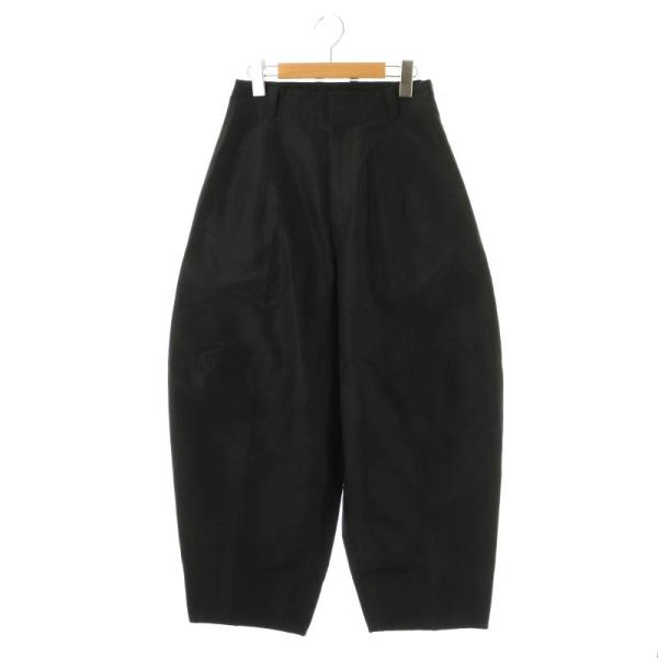 ブラミンク BLAMINK コットンシルクバックポケットパンツ ワイド