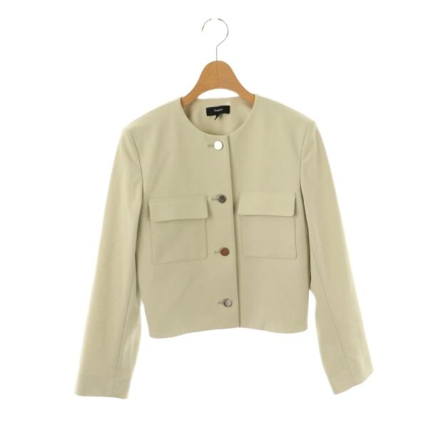 theory セオリー Theory 24SS NEOTERIC TWILL LS PATCH JKT ノーカラー