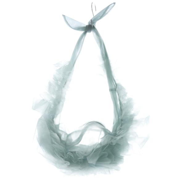 チカキサダ Chika Kisada チュールバッグ ショルダーバッグ 緑