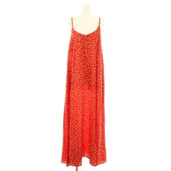 ヌキテパ NE QUITTEZ PAS! 23SS COTTON RAYON DOT PRINT STRAP DRESS