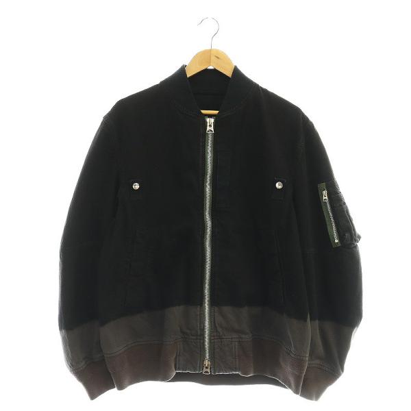 値下げ不可 DIR EN GREY 薫 ブルゾン アウター ジャケット ザザデイ sacai(サカイ) 2025SS Doeskin Jacket ストライプ ダブル