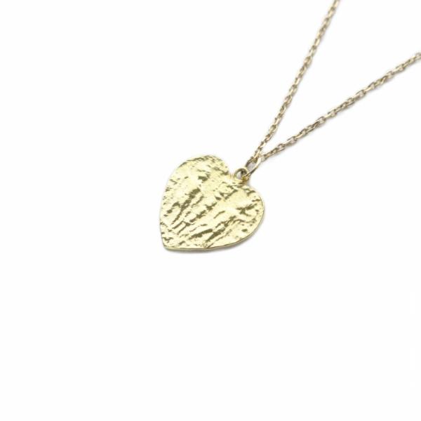 ジジ GIGI HELIOS Roman heart necklace ネックレス ペンダント K18YG