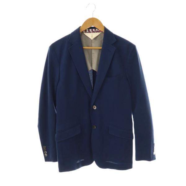 ケント&カーウェン KENT&CURWEN テーラードジャケット ブレザー M 紺