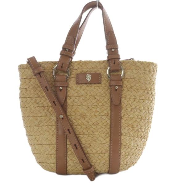 美品　ヘレンカミンスキー　カゴバッグ　PINIMILLA ショルダー　2WAY ヘレンカミンスキー HELEN KAMINSKI PINIMILLA S BRIDLE かご2WAY