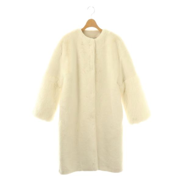 ルルウィルビー Loulou Willoughby エコファーノーカラーコート