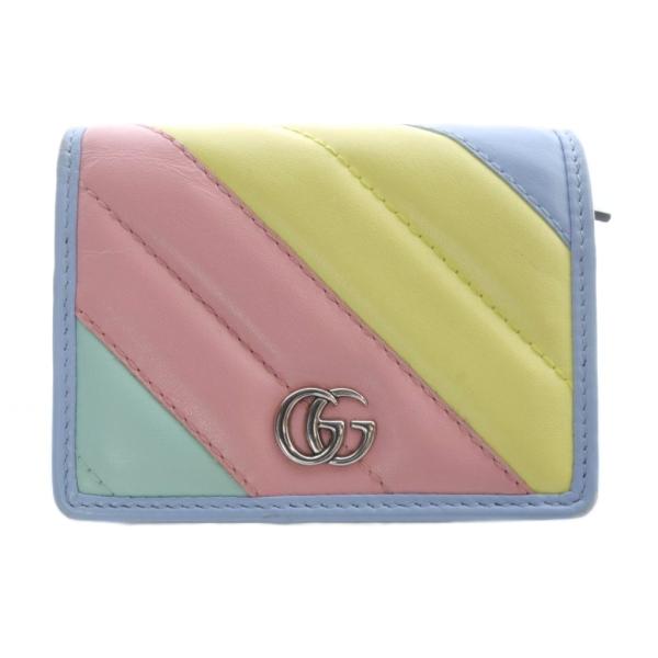 GUCCI グッチ GGマーモント 二つ折り財布 コンパクトウォレット