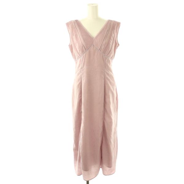 herlipto ノースリーブワンピース ハーリップトゥ Herlipto 24SS Lace Trimmed Jacquard Dress