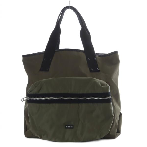『超美品』サカイ sacai トートバッグ 25-0934S サカイ sacai 25-0934S Pocket Tote Bag Large バッグ トートバッグ