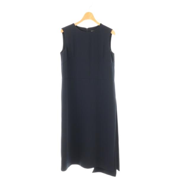 ブレンヘイム BLENHEIM ノースリーブフレアワンピース ロング S