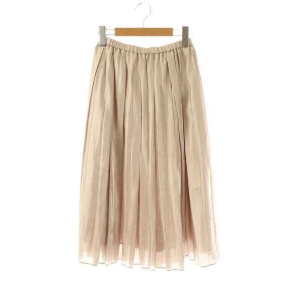 アナイのサテンプリーツスカート　未使用　新品　美品 レザーライクサテンプリーツ スカート | ANAYI/アナイ | 三越伊勢丹