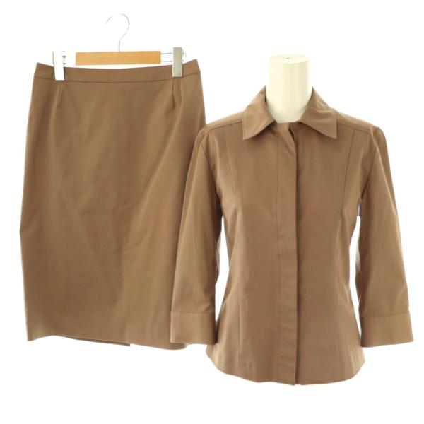 UNTITLED（アンタイトル） 七分袖 ジャケット スカート セットアップ