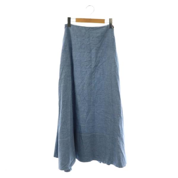 マディソンブルー MADISONBLUE シャンブレーマキシフレアスカート