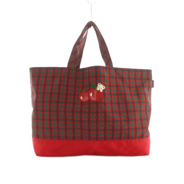 ファミリア Familiar ファミリアチェック レッスンバッグ トートバッグ