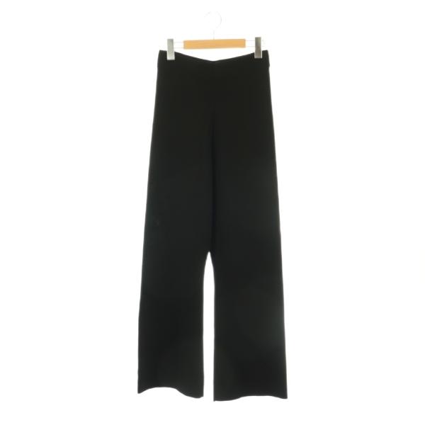 【中古】カオス CHAOS シルクコンロアフレアパンツ ニット 38 ブラック /HK ■OS レディース カオス CHAOS シルクコンロアフレアパンツ ニット 38 ブラック /HK