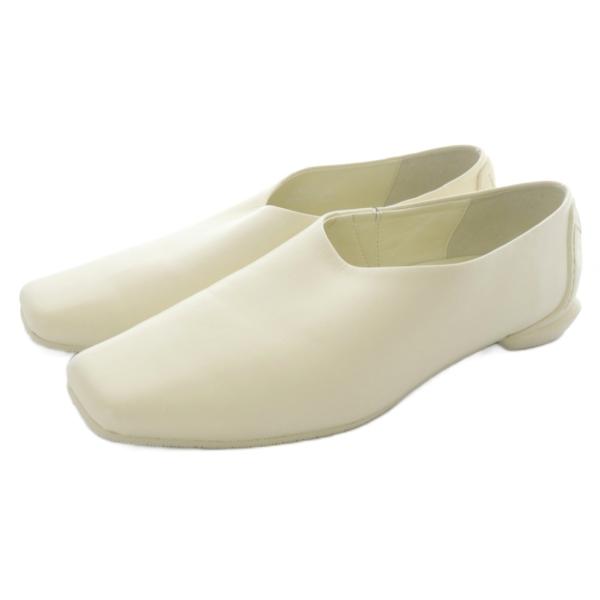 シーセイ SHISEI MM TIGHT SQUARE SLIPON パンプスシューズ レザー 36