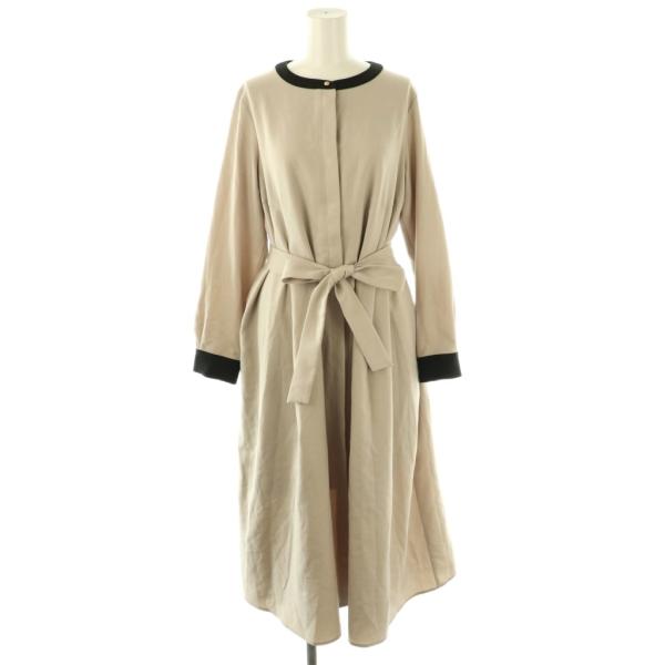 ロッソ ROSSO アーバンリサーチ Aラインタックワンピース F グレージュ