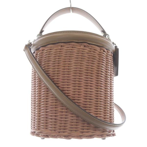 【中古】コーチ COACH バケット かごバッグ ショルダーバッグ 2way ピンク 93971 /SR レディース COACH（コーチ） バケット かごバッグ ショルダーバッグ 2way ピンク