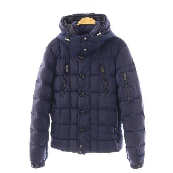 【中古】タトラス TARAZED N-2B TYPEダウンジャケット ジップアップ フード 総裏地 2 ネイビー MTA14A462 /DO タトラス TATRAS TARAZED N-2B TYPEダウンジャケット ジップアップ