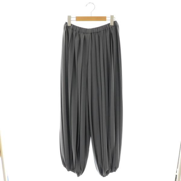エンフォルド ENFOLD 25SS PLEATS TROUSERS パンツ ジョガー プリーツ