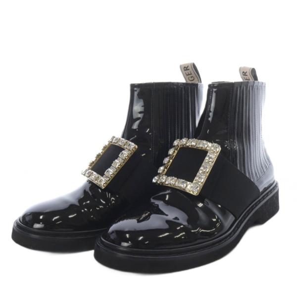 未使用品 ロジェヴィヴィエ ROGER VIVIER ヴィヴ レンジャー パテント