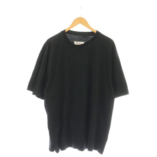【中古】メゾンマルジェラ 1 アシンメトリー ドッキングTシャツ カットソー XS ブラック S51GC0474 メゾンマルジェラ 1 Maison Margiela アシンメトリー ドッキングT