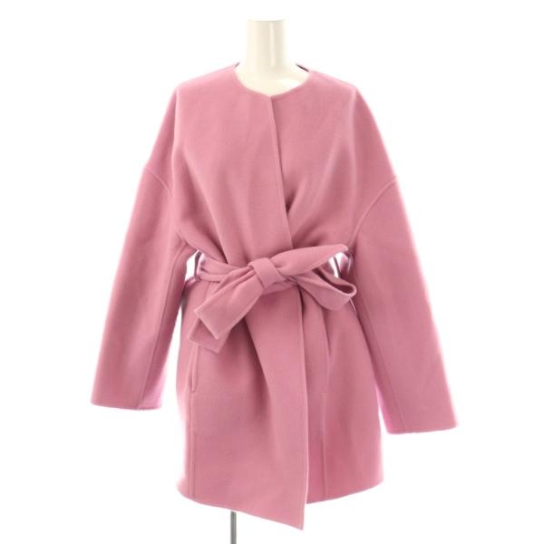 【未使用　タグ付き】24AW ルルウィルビー シャルムビーバーリバーミドルコート 未使用品 ルルウィルビー 24AW シャルムビーバーリバーミドルコート