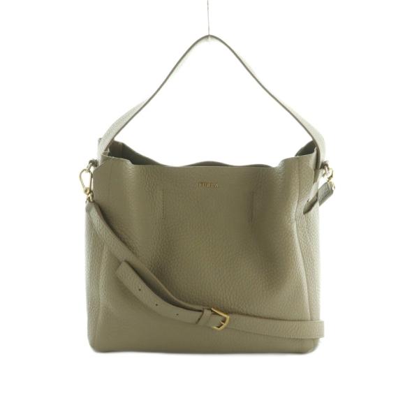 【中古】フルラ CAPRICCIO カプリッチョ 2WAY トートバッグ ショルダーバッグ レザー グレージュ 850926 レディース FURLA（フルラ） FURLA CAPRICCIO カプリッチョ 2WAY トートバッグ