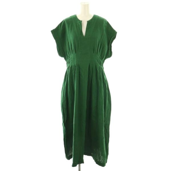 ヌキテパ NE QUITTEZ PAS! 25AW Cotton Double Gauze Tuck Dress