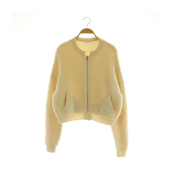 トゥモローランド マカフィー ビジュージャガードニット ベージュ 美品 トゥモローランド マカフィー ビジュージャガードニット ベージュ 美品