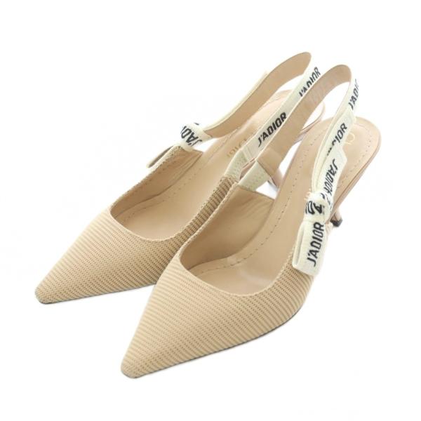 ディオール JADIOR スリングバックパンプス ヒール ポインテッドトゥ