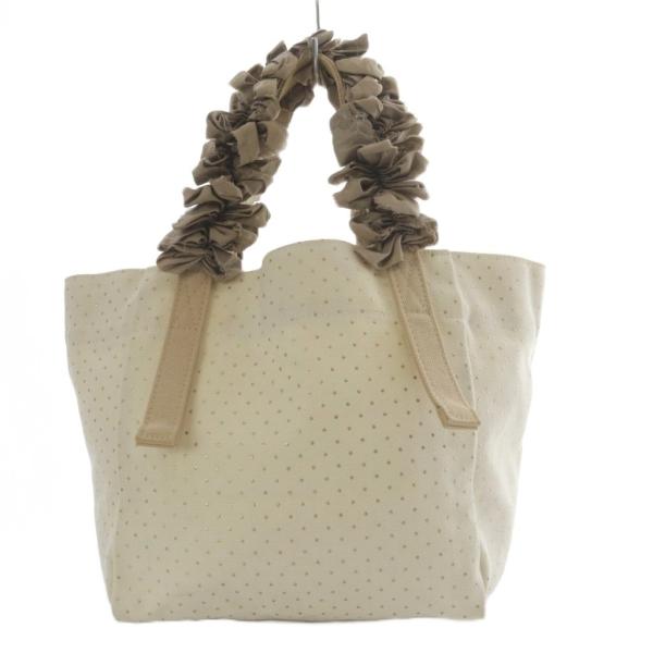 ラドロー LUDLOW グレープハンドル トートバッグ ハンドバッグ ドット