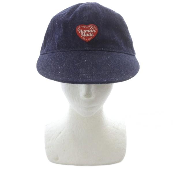 新品 Lサイズ HUMAN MADE 25SS DENIM HAT ヒューマンメイド HUMAN MADE 25AW Denim Cap キャップ 帽子 紺