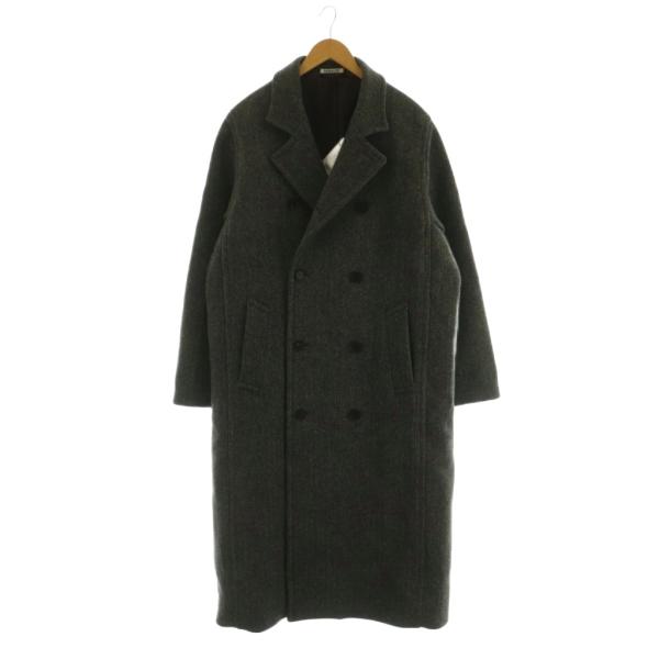 オーラリー AURALEE A25AC01HD 25AW SHETLAND WOOL DOUBLE CLOTH COAT