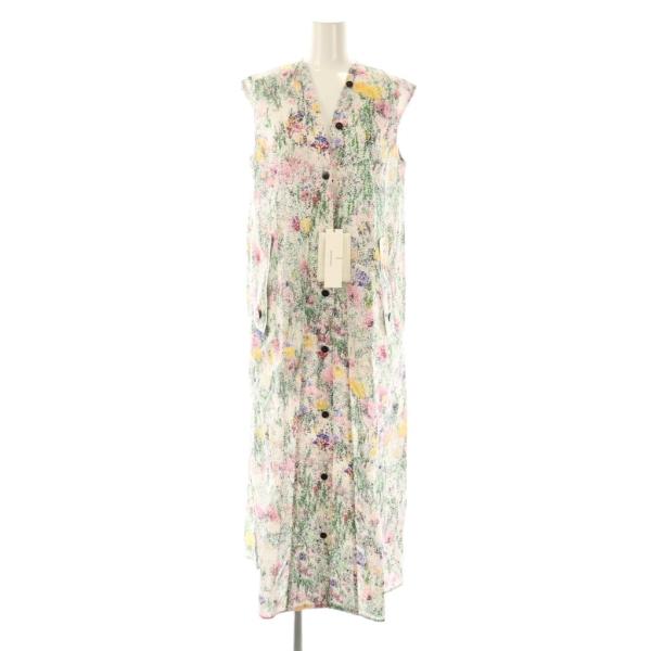 未使用品 アキラナカ AKIRA NAKA Pointillism dress ワンピース ロング