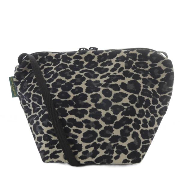 エルベシャプリエ Herve Chapelier 2885F レオパード ナイロン舟型