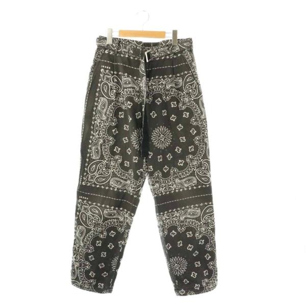 サカイ sacai 22-02691MBandana Print Pantsパンツ ストレート