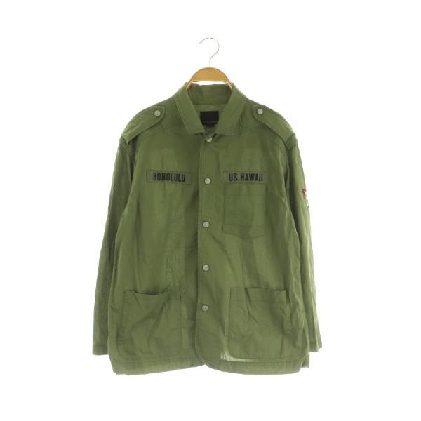 HYSTERIC GLAMOUR（ヒステリックグラマー） ミリタリーシャツ 長袖