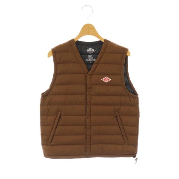 ダントン DANTON インナーダウンベスト 36 ブラウン 17A-KW-003 /DO
