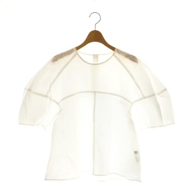 スピック&スパン Spick&Span 25SS ラウンドスリーブブラウス シャツ