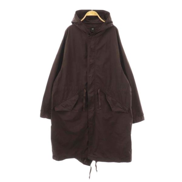 【中古】サイ ベーシックス SCYE BASICS P/N Garment Dyed Military Parka コート モッズコート 38 ブラウン サイ ベーシックス SCYE BASICS P/N Garment Dyed Military Parka