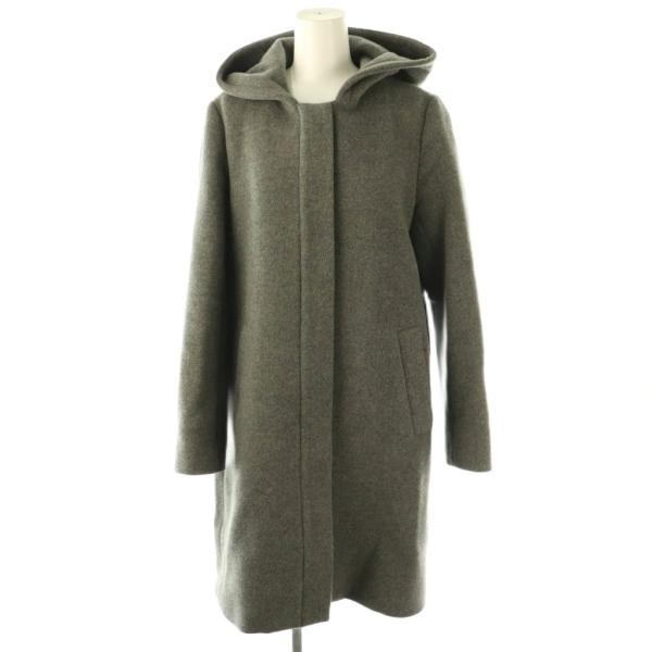 ANAYI フード付きグレーコート 楽天市場】カシミヤ混フードガウンコート ANAYI アナイ ジャケット