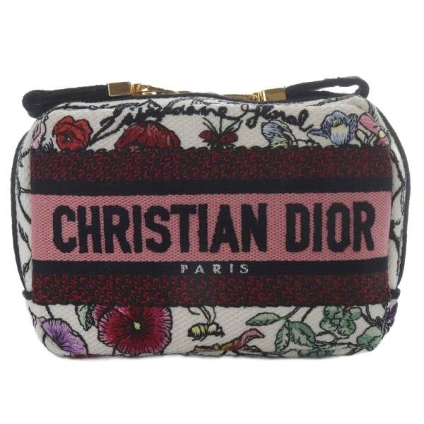 Christian Dior フラワープリントポーチ Christian Dior（クリスチャン・ディオール） Christian Dior