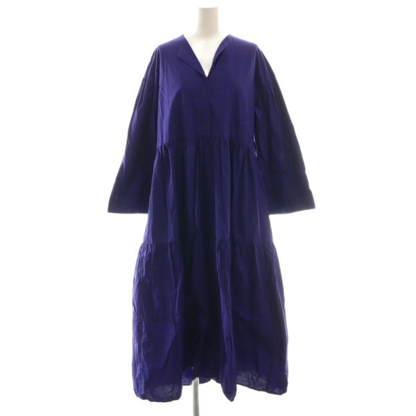 マーラカランコエン mala KALANCHOE ティアードワンピース 長袖 ロング  