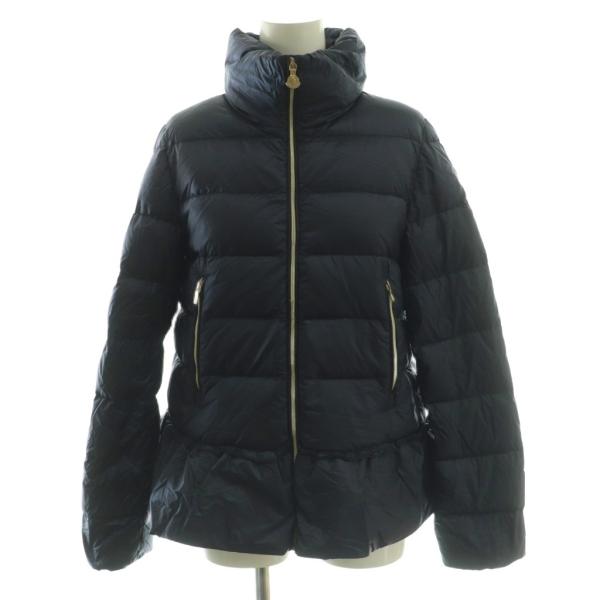 極美品 モンクレール ANET ショートダウンジャケット ペプラム ブラック 0 極美品 モンクレール ANET ショートダウンジャケット ペプラム ブラック 0